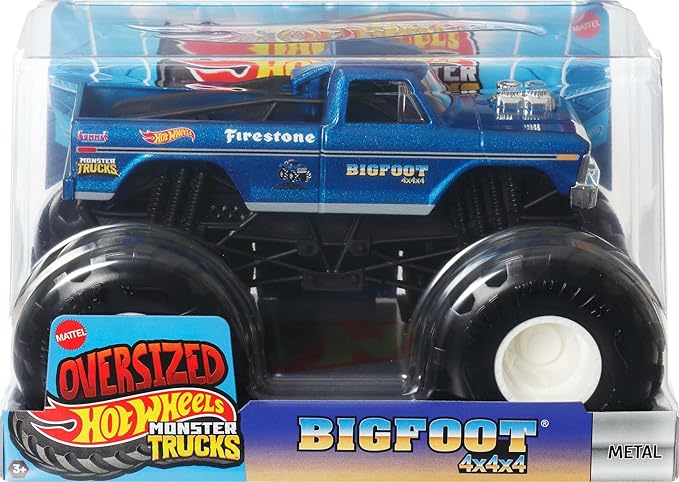 HW Monster Trucks Bigfoot 4x4, 1:24