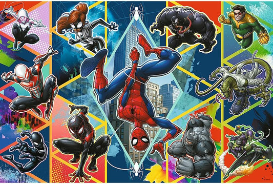 Puzzle 160 XL Super Shape - Spiderman