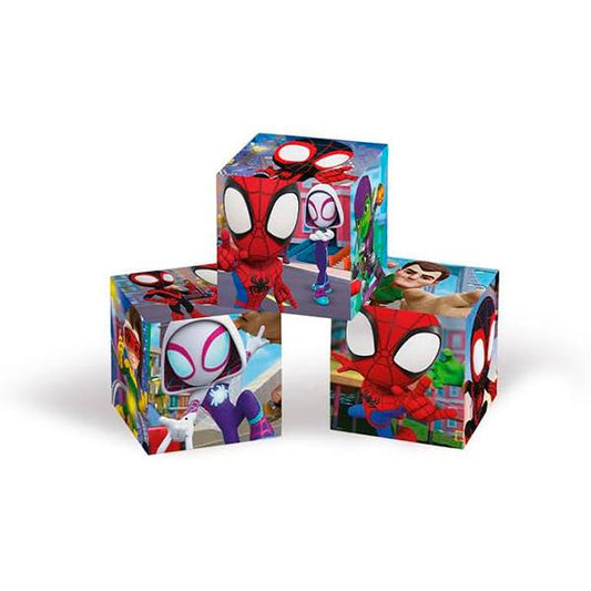 6 Cuburi Tip Puzzle Cu Spidey Si Prietenii