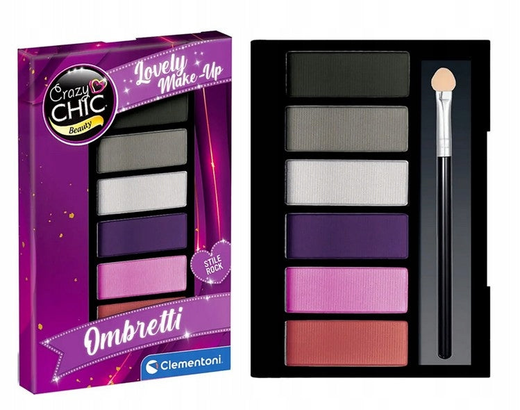 Crazy Chic - Set Farduri de Pleoape - Mov