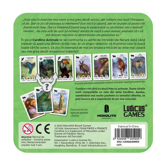 Joc de carti: Cardline Dinozauri