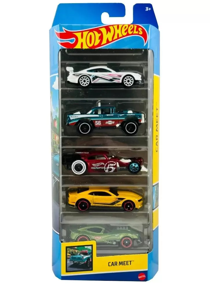 Set 5 masinute Hot Wheels- Car Meet