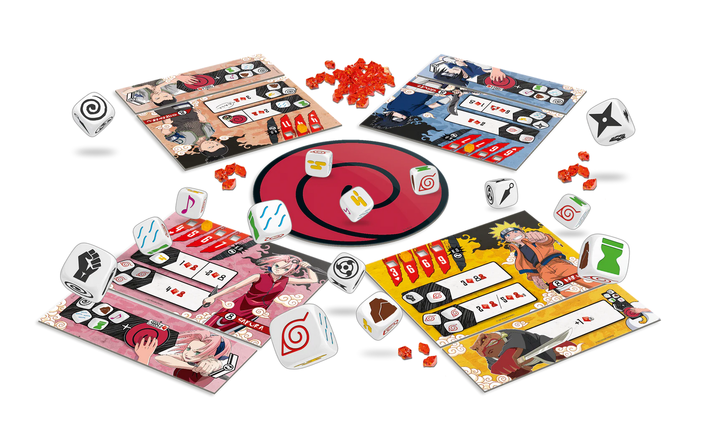 Naruto Ninja Arena, joc de societate, lb.romana