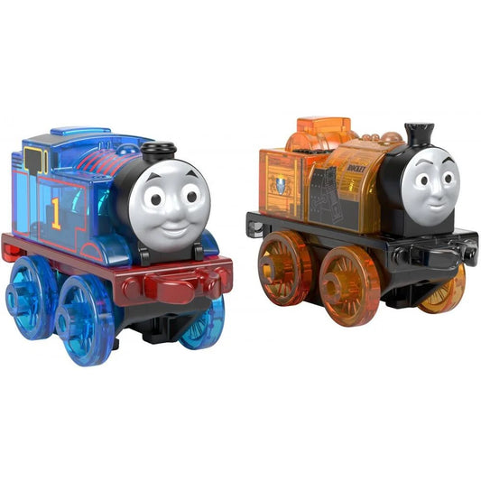 Set 2 trenulete Minis Light-Up, Thomas & Friends - Thomas and Steven