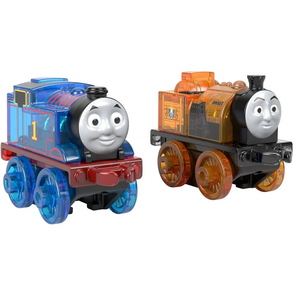 Set 2 trenulete Minis Light-Up, Thomas & Friends - Thomas and Steven