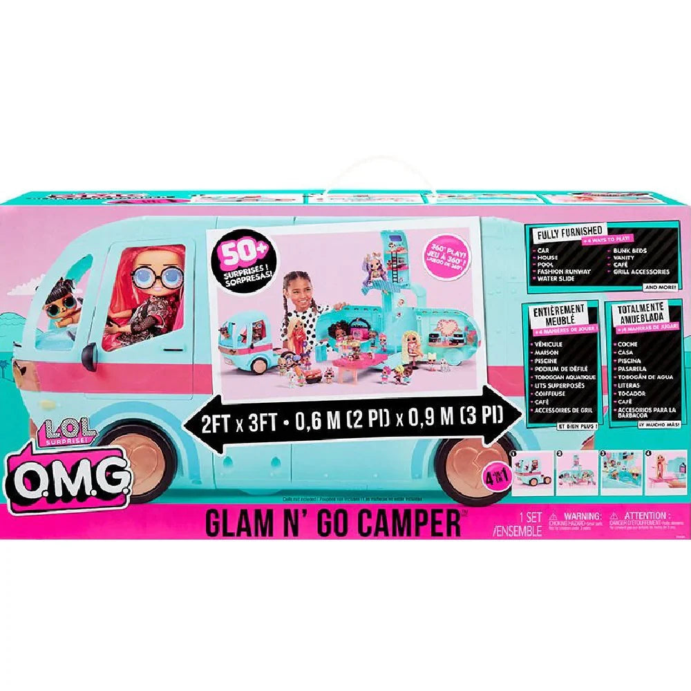 L.O.L. Surprise - Glam N' Go Camper cu 50 surprize