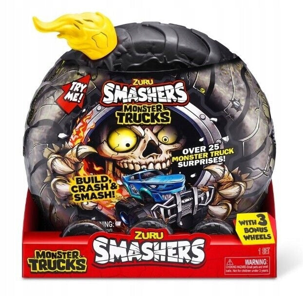 Zuru Smashers Monster Truck anvelopa cu masinuta surpriza