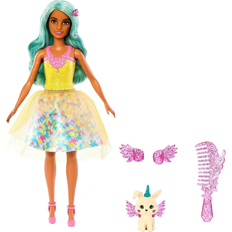 Papusa Barbie, Fairytale Pets, Teresa, 30 cm