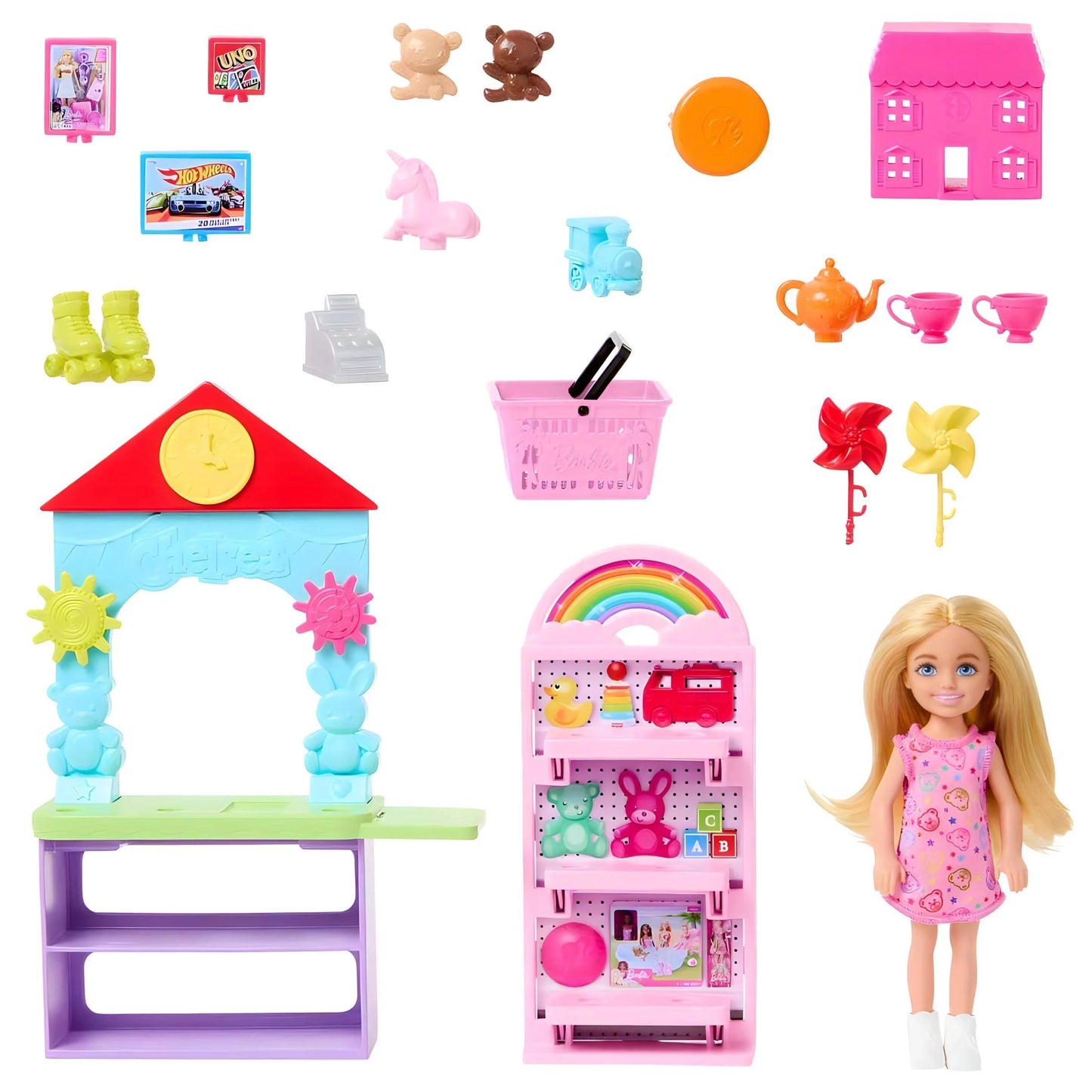 Set Barbie Chelsea Can Be cu papusa, 20 piese