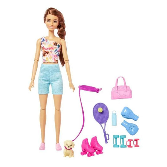 Set de joaca Barbie - La antrenament