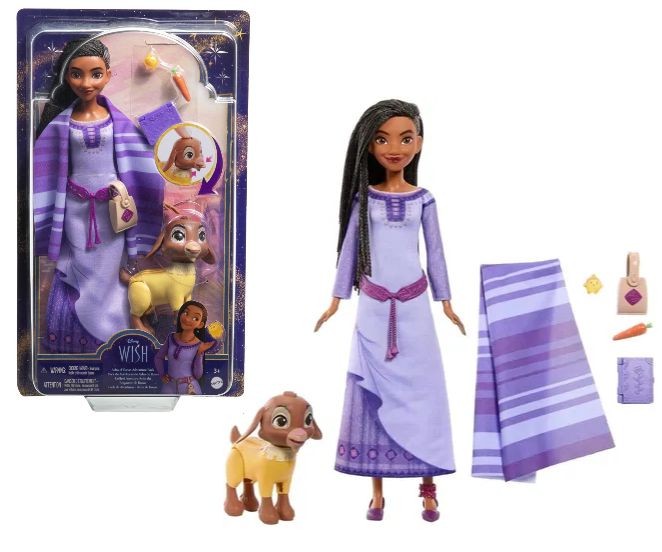 Papusa Disney Wish Papusa Asha cu Valentino si accesorii / 4