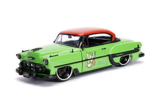 Macheta metalica 1:24 Chevy Bel Air 1953 si Poison Ivy