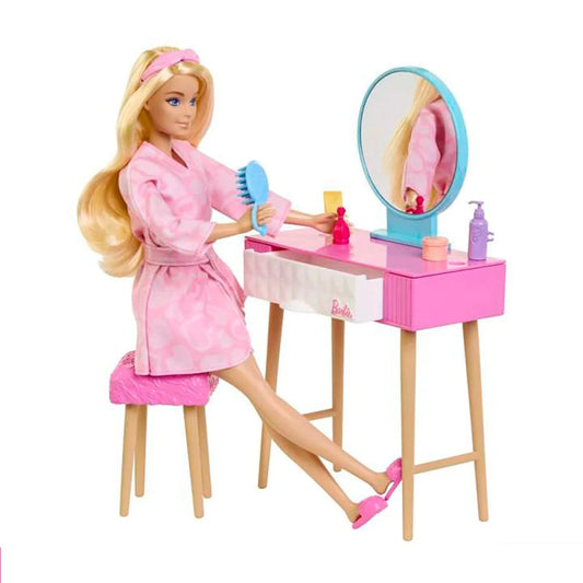 Set de joaca Barbie The Movie, Barbie set dormitor