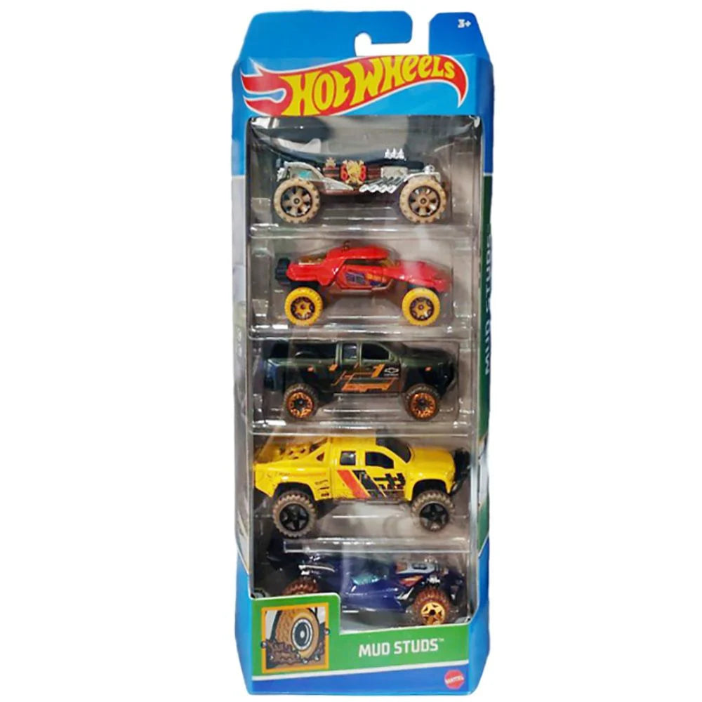 Set 5 masinute Hot Wheels, Mud Studs