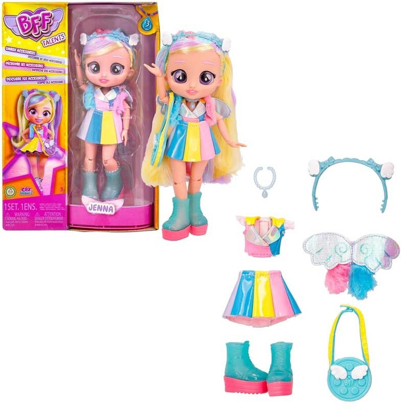 Papusa, Cry Babies BFF Talents - Jenna