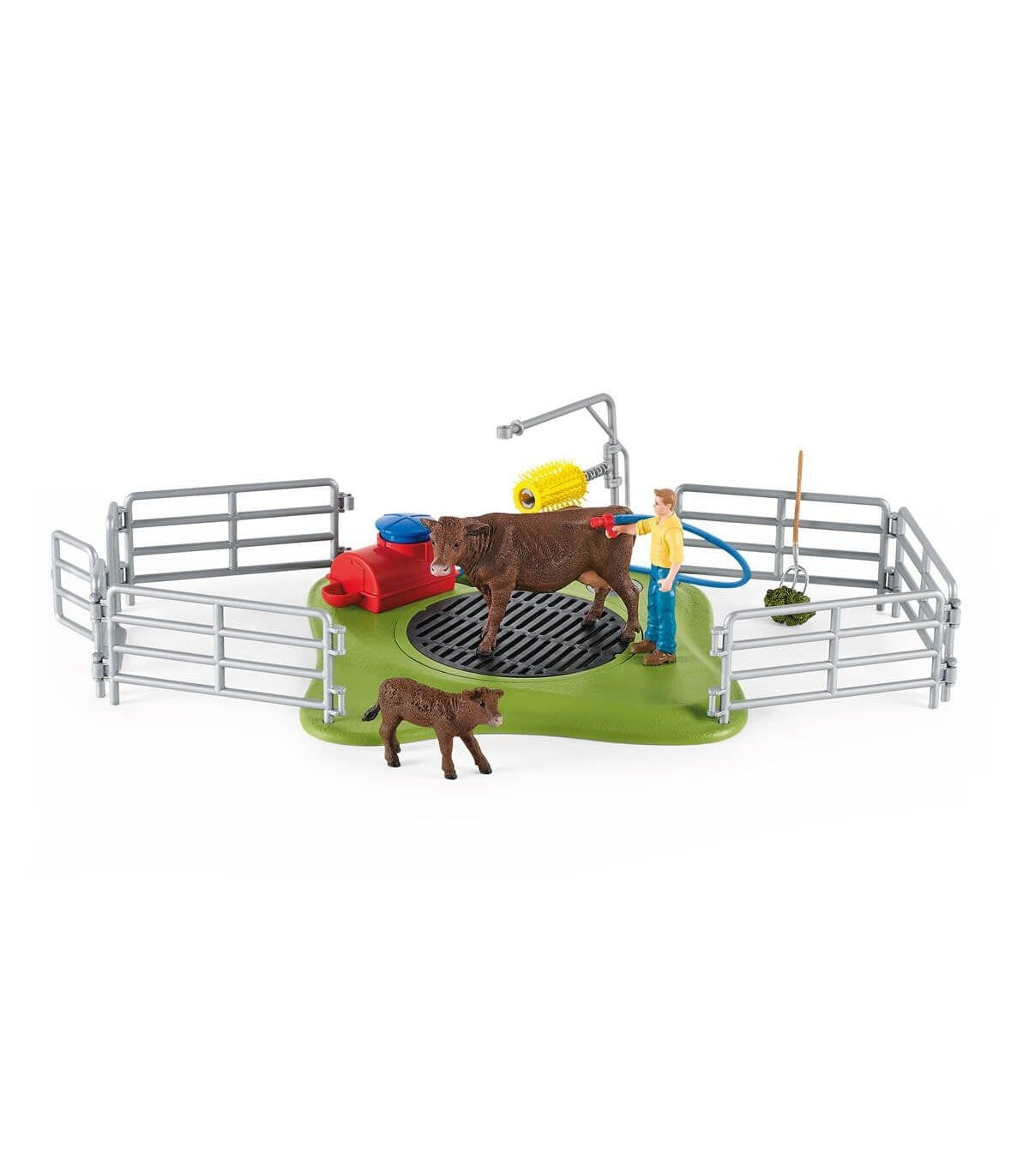Set Schleich, Statie De Spalare Pentru Vacute Fericite