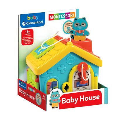 Montessori Baby House - Casa educativa cu cheita