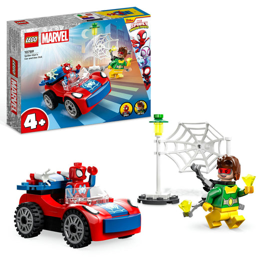LEGO® Marvel - Masina Omului Paianjen si Doc Ock 10789, 48 piese