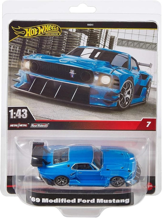 Hot Wheels Premium Modified Ford Mustang 69, 1:43