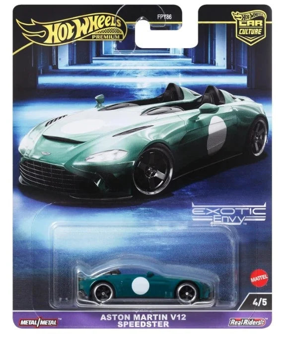 Hot Wheels Premium Car Culture, 1:64 -Aston Martin V12 Speedster