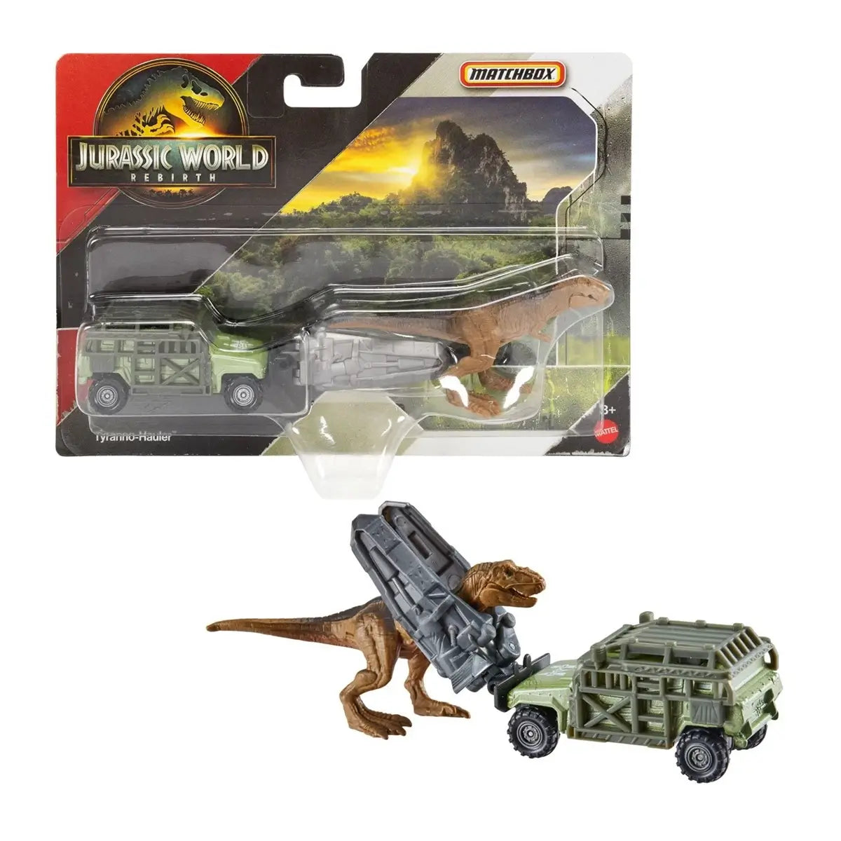 Matchbox Jurassic World Dino Transporters - Tyranno-Hauler
