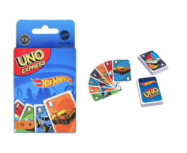 Carti de Joc UNO Hot Wheels