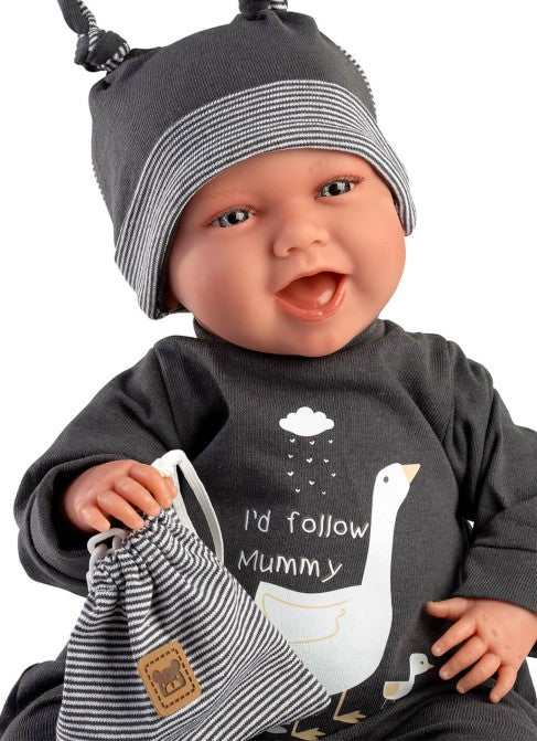 Papusa Llorens, Mimo, cu gentuta, cu sunete, 42 cm