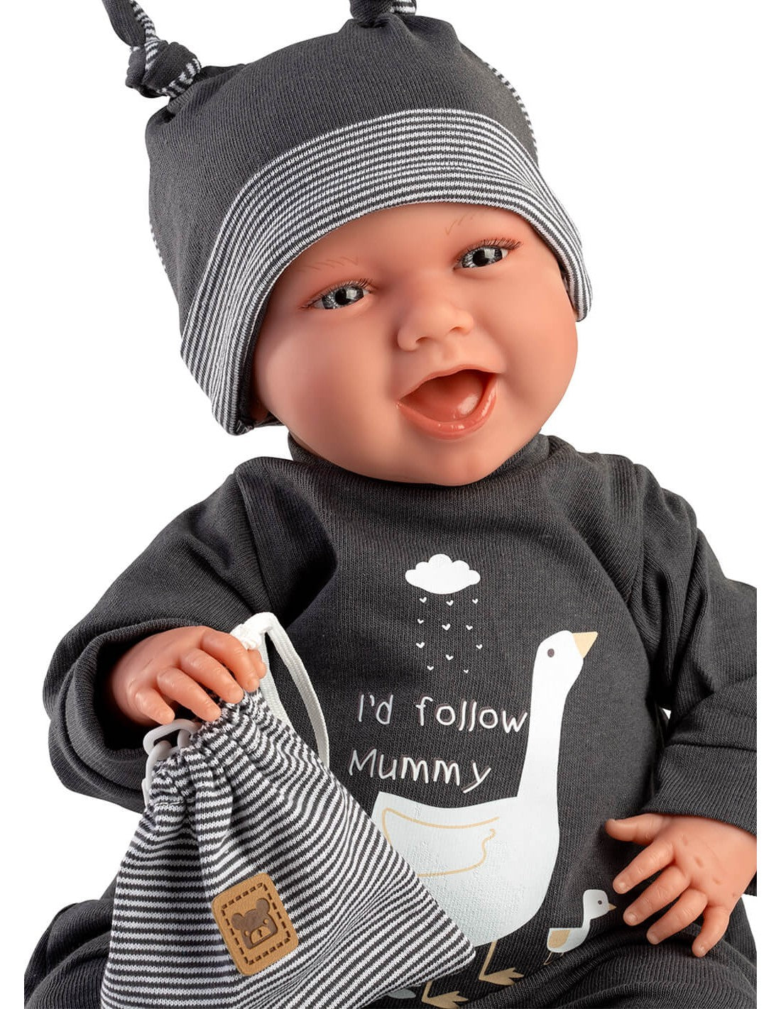 Papusa Llorens, Mimo, cu gentuta, cu sunete, 42 cm