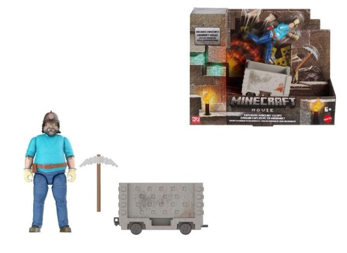 Set Explosive Minecart Escape - Steve cu accesorii / 5