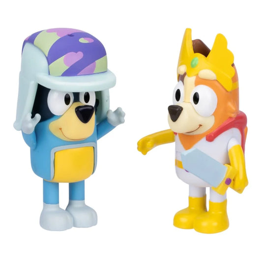 Bluey - Set 2 Figurine - Fairytale (Cosplay Young Chilly & Bandit)