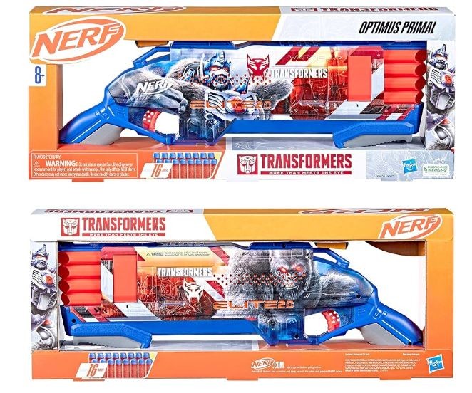 Blaster Nerf Transformers Optimus Primal