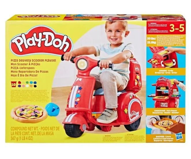 Play-Doh Plastilina Pizza Delivery Scooter