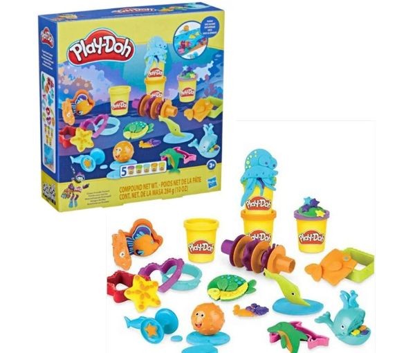 Set Play-Doh Ocean Friends Toolset