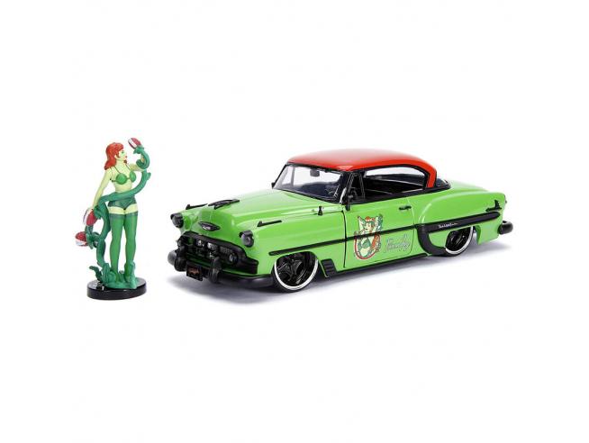 Macheta metalica 1:24 Chevy Bel Air 1953 si Poison Ivy