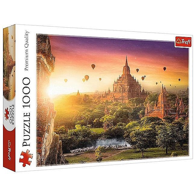 Puzzle 1000 piese - Templu antic in Burma