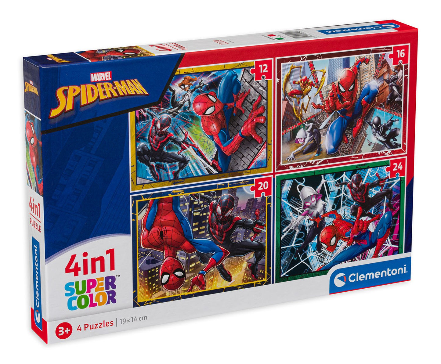 Puzzle 4 In 1 - Spider-Man