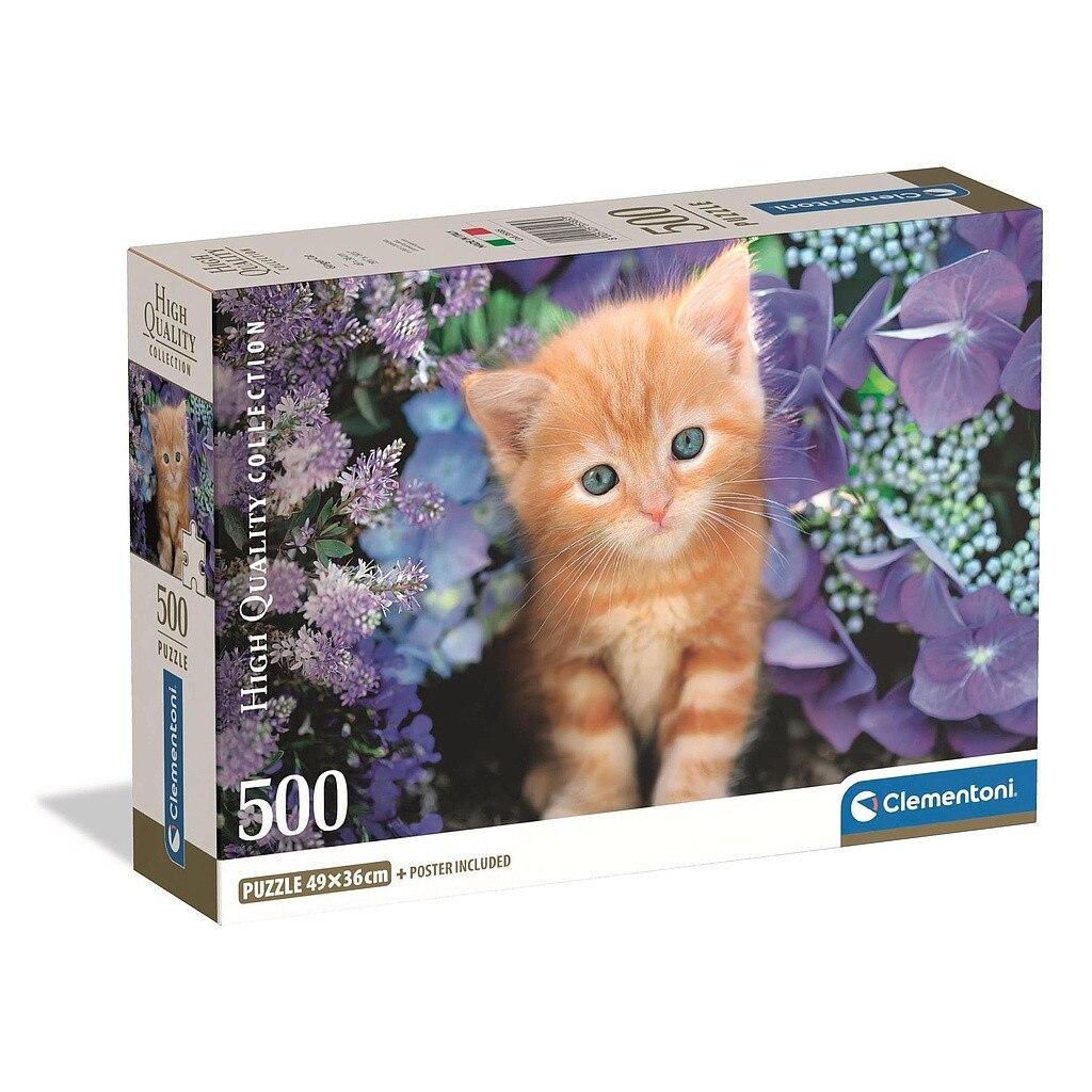 Puzzle Compact 500 Piese - Ginger Cat