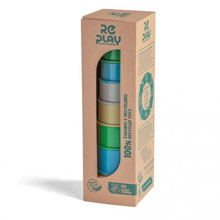 RePlayCups - set de 8 pahare educatoare