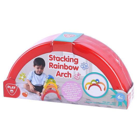 Joc educativ pentru copii, PlayGo, Curcubeu Multicolor