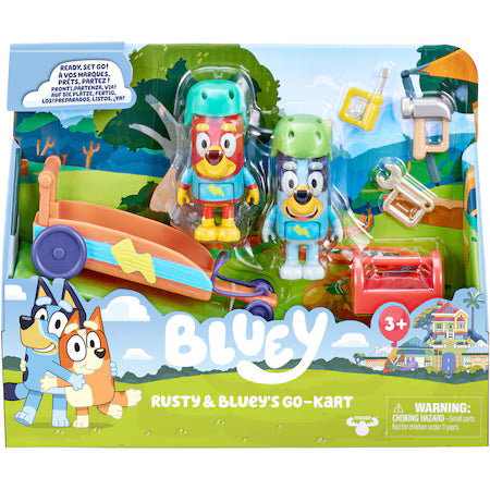Bluey - Set de joaca - Rusty & Bluey's Go-Kart
