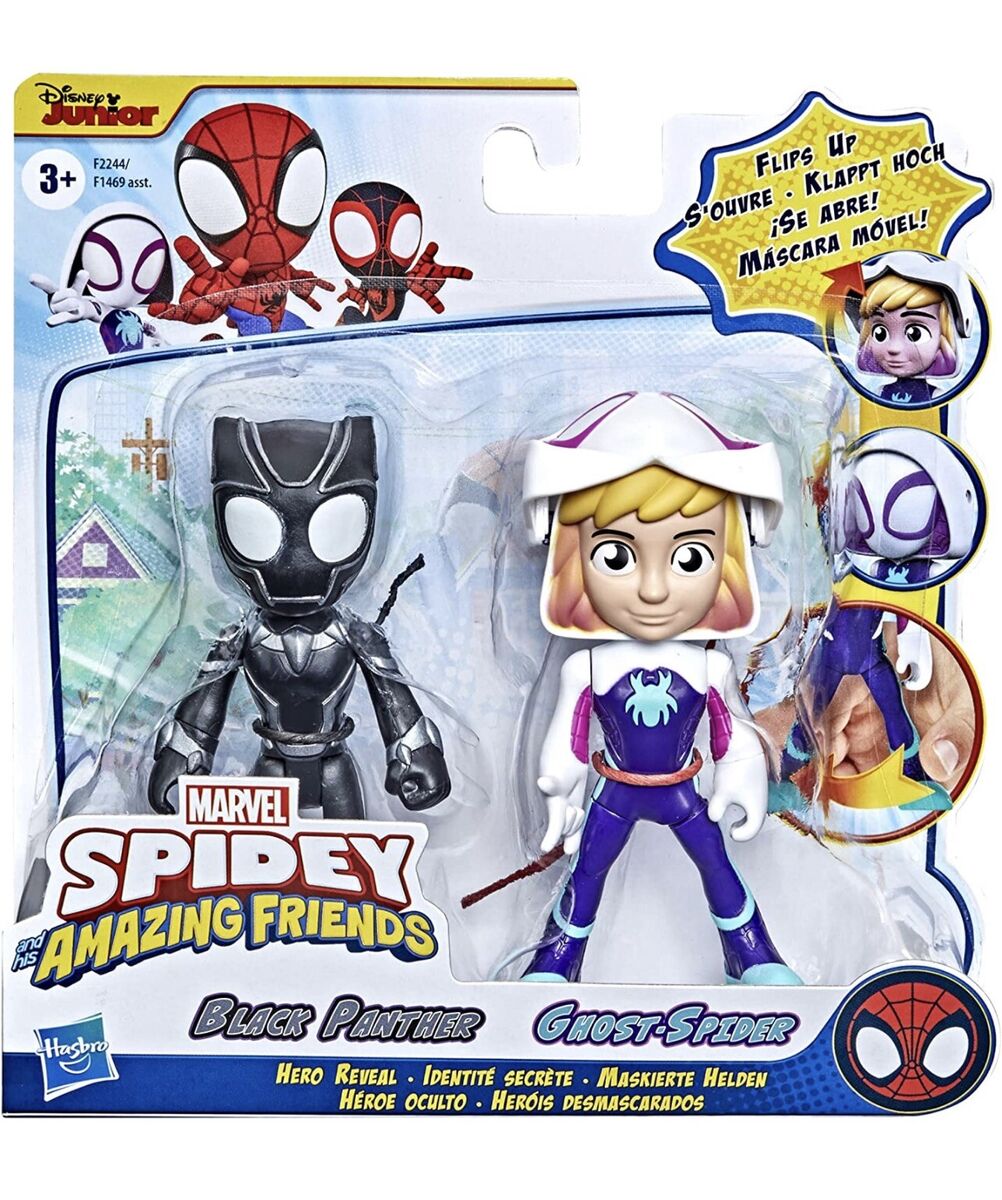 Spidey Prietenii Extraordinari - Black Panther + Ghost-Spider