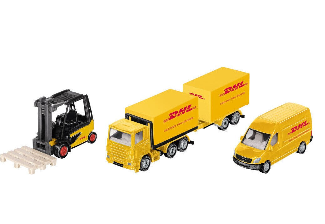 Set curier DHL Siku 1:87