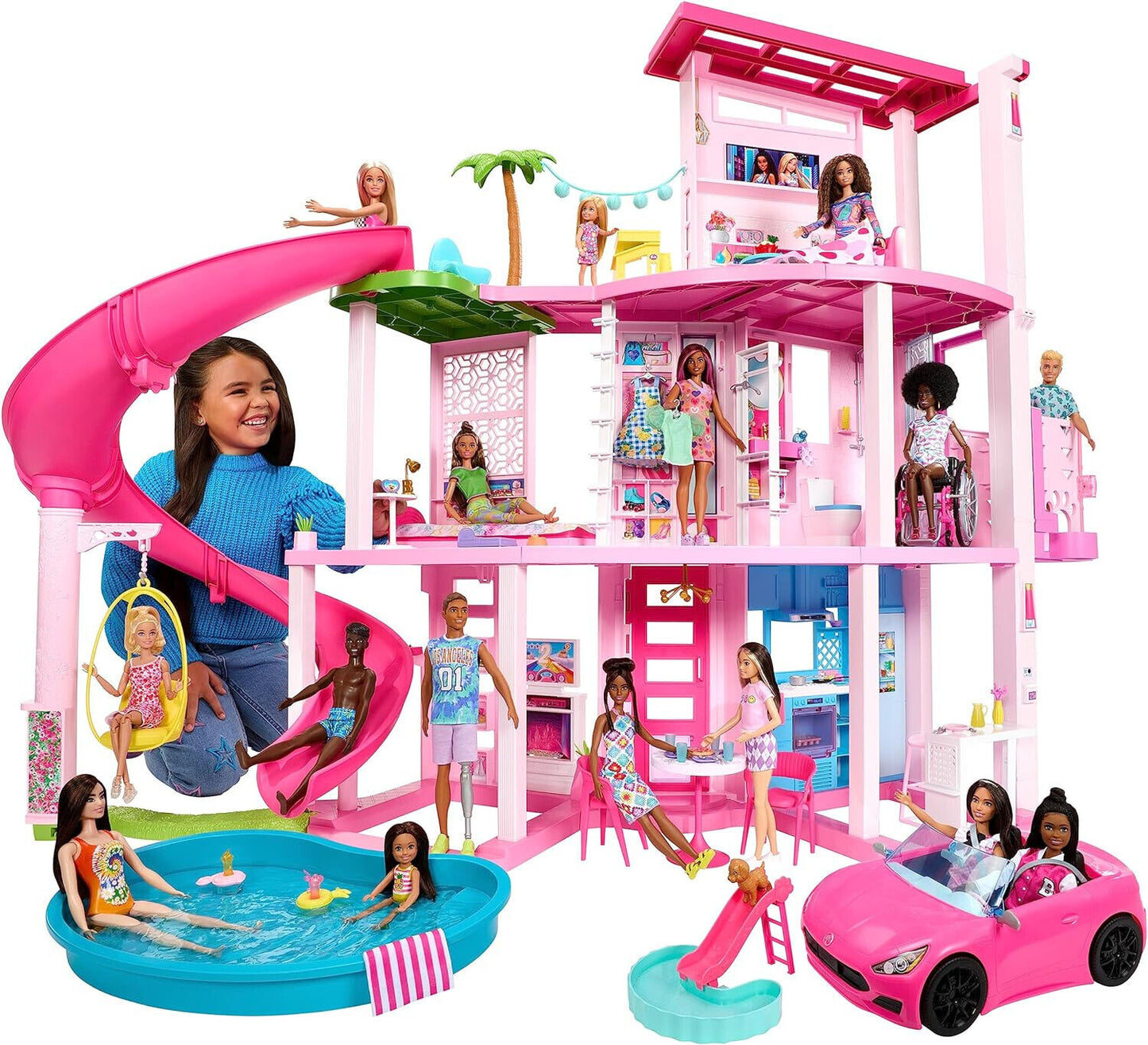 Set de joaca „Casa de vis Barbie", 75 piese