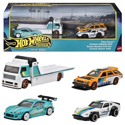 Hot Wheels Premium Collector GReddy Fleet Street, 4 Piese