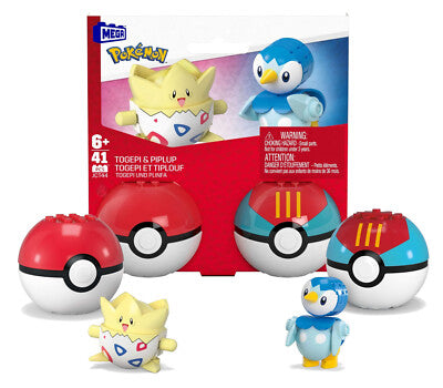 Set de constructie Mega Pokemon, Togepi si Piplup
