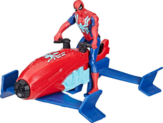 Vehicul hydro jet si figurina Spiderman