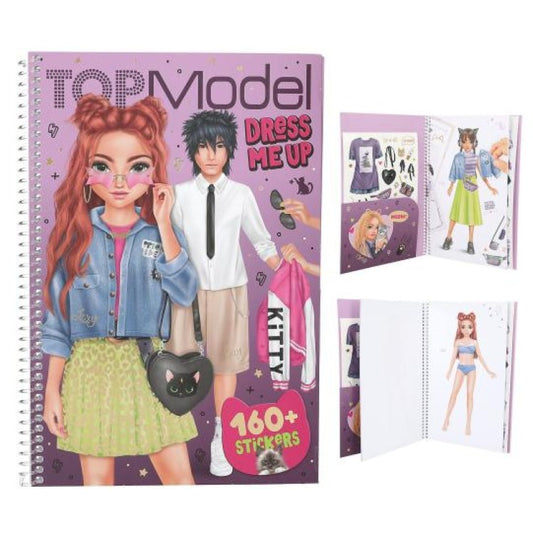 TOPModel Carte Dress Me Up Big Rebel Kitty