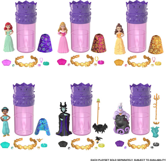 Mini Papusa Disney Princess, Royal Color Reveal Villains