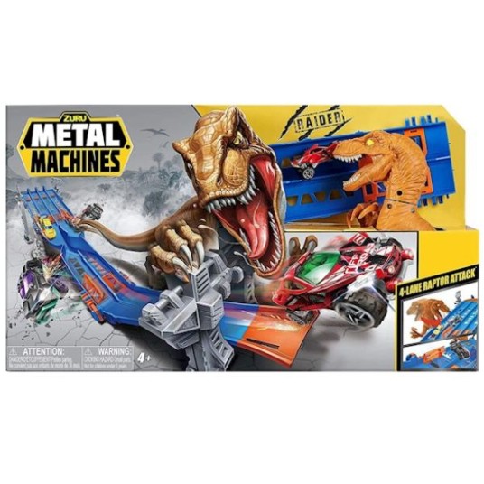Set pista cu masinuta metalica - Raptor Attack