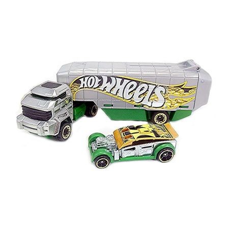 Set de joaca Mattel Hot Wheels Camion si Masinuta Bank Roller
